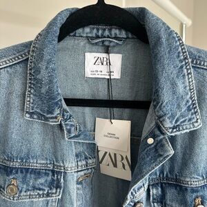 Zara Light Blue Denim Jacket